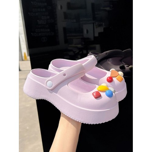 DIY Patched Cut Out Platform Cloud Slide...