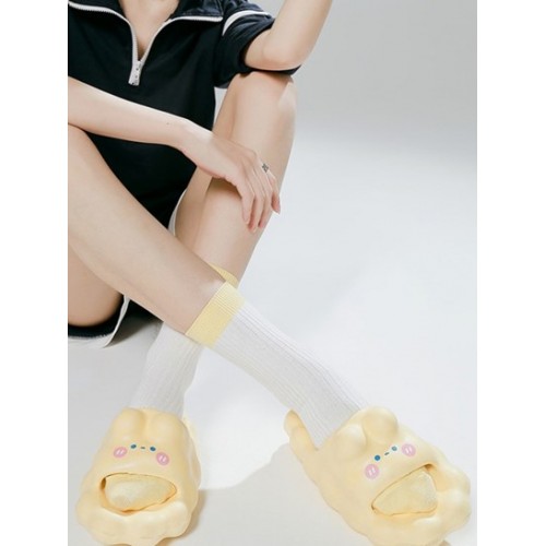 Cartoon Rabbit Cloud Massage Slippers