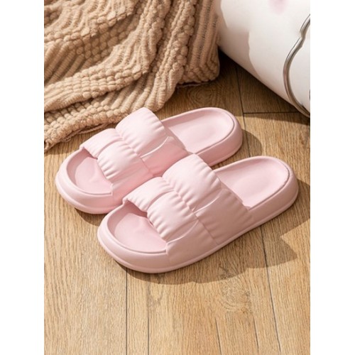 Minimalist Couple Puff Cloud Slides Slippers