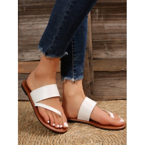 Double Strap Thong Sandals